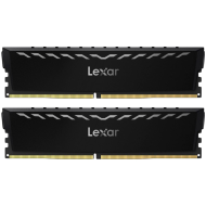 Lexar 2x8GB THOR DDR4 3600 UDIMM XMP Memory with Black heatsink. Dual pack