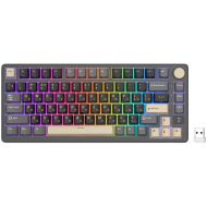 ROYAL KLUDGE RK-M75 Phantom Gaming Keyboard K Silver switch