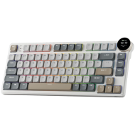 ROYAL KLUDGE RK N80 Pearly Dawn Gaming Keyboard Red switch