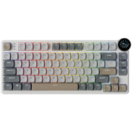 ROYAL KLUDGE RK N80 Pearly Dawn Gaming Keyboard Red switch
