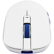 ROYAL KLUDGE M30 White Blue Gaming Mouse PAW 33111K