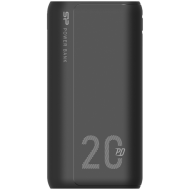 Silicon Power Power Bank, QS15, 20000mAh, Black