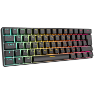 ROYAL KLUDGE RK61 Black Gaming Keyboard Red switch
