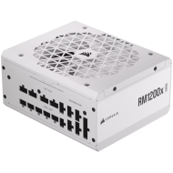 CORSAIR RM1200x Shift White, 1200 Watt, 80 PLUS GOLD, Fully Modular