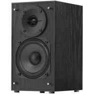 Edifier R33BT 2.0 Bookshelf Speakers, BT V5.0, AUX, 0.5-inch Tweeters, 3.5-inch Drivers, 10W (RMS), Control Buttons, Black