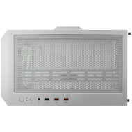 COUGAR AIRFACE RGB PC Case, Mid Tower, White