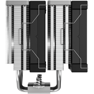 DeepCool AK620, CPU Air Cooler, 2x120mm PWM Fan, TDP 260W, 6 Heatpipes, LGA2066/2011-v3/2011/1700/1200/115x, AMD AM5/AM4, 129x138x160 mm(LxWxH), 3Y, R-AK620-BKNNMT-G