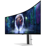Monitor LED Samsung LS49DG934SUXEN Odyssey G93SD, 49" DQHD Curved 1800R 32:9 (5120x1440) QD-OLED 240z, 250 cd/㎡, 1m:1, 0.03ms(GTG), 178/178, 1xDP 1xHDMI, Tilt/HeightAdj, Remote, VESA 100x100, 2Y