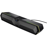 Edifier MG300 Soundbar, BT V5.3, USB, AUX, 2x 52mm Drivers, RGB Lighting, 5W (RMS), Black