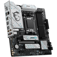 MSI B650M GAMING PLUS WIFI, mATX, AMD Ryzen Dual Channel DDR5 7200+(OC)MHz, 1x PCIe x16 slot, 2x PCI-Ex1 slots, 1x HDMI, 1x DP, 4x USB 5Gbps Type A, 3xUSB 10GBps Type A, 1xUSB 10Gbps Type C, 7.1 HD Audio, 2.5Gbps LAN, WI-FI 6E, BT, 3Y