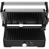AENO Electric Grill EG2: 2000W, Temperature regulation, Max opening angle -180°, Plate size 290*234mm