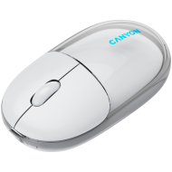 CANYON mouse OnClick 24 BT/ Wireless Transparent/White