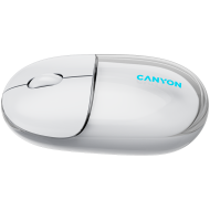 CANYON mouse OnClick 24 BT/ Wireless Transparent/White