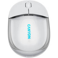 CANYON mouse OnClick 24 BT/ Wireless Transparent/White