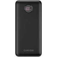 CANYON power bank PB-2002 LED 20000 mAh PD 20W QC 3.0 Black