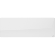 AENO Premium Eco Smart Heater, 700W, Tempered glass, Infrared+convection heating type, Led display Plug type: Europe (E/F type), WHITE