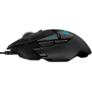 LOGITECH G502 Corded Gaming Mouse - HERO - BLACK - USB - EER2