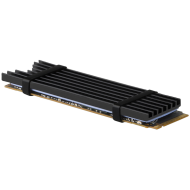AXAGON CLR-M2L3 passive - M.2 SSD, 80mm SSD, ALU body, silicone thermal pads, height 3mm