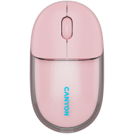 CANYON mouse OnClick 24 BT/ Wireless Transparent/Pink