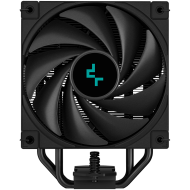DeepCool AK400 Digital, CPU Air Cooler, 1x120mm FK120 PWM Fan, Digital Display, ARGB, TDP 220W, 4 Heatpipes, Black, LGA1700/1200/115x, AMD AM5/AM4, 126x97x156 mm(LxWxH), 3Y, R-AK400-BKADMN-G