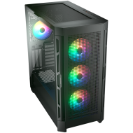 COUGAR DUOFACE PRO RGB PC Case, Mid Tower, Black