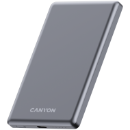 CANYON power bank OnPower 505 slim Magnetic 5000 mAh PD20W Dark Grey