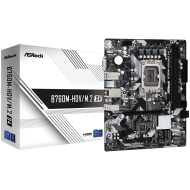 ASROCK MB Desktop B760M-HDV/M.2 D4 (S1700, 2x DDR4, 1x PCIe 4.0 x16, 2x PCIe 3.0 x1, 1x Hyper M.2 PCIe Gen4x4, 1x M.2 Ultra Gen3x4, 4x SATA3, 1x USB-C, 5x USB 3.2, 5x USB 2.0, 1xRJ-45 1Gbit, 1x VGA, 1x HDMI, 1x DP, mATX