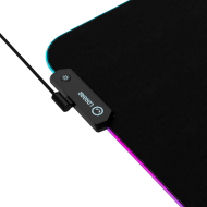 Lorgar Steller 913, Gaming mouse pad, High-speed surface, anti-slip rubber base, RGB backlight, USB connection, Lorgar WP Gameware support, size: 360mm x 300mm x 3mm, weight 0.250kg