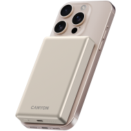CANYON power bank OnPower 510 slim Magnetic 10000 mAh PD20W Beige