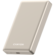 CANYON power bank OnPower 510 slim Magnetic 10000 mAh PD20W Beige