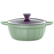 BUYDEEM Cast Aluminum Nonstick Multi  function pot, model CP152, color Cozy Greenish