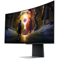 Monitor LED Samsung LS34DG850SUXDU Odyssey G85SD, 34"   Ultra WQHD Curved 1800R 21:9 (3440x1440) OLED 174Hz, 250 cd/m2, 1m:1, HDR400, 0.03ms (GTG), 178/178, FreeSync, 1xDP 2xHDMI, USB Hub, Speakers 3.5 Jack, Remote, 2Y