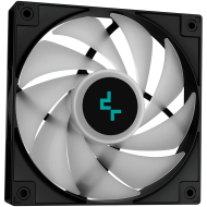 DeepCool LE520, 240mm CPU Liquid Cooler, 2x120mm ARGB PWM Fans, Anti-Leak Technology, ARGB Pump Top, Black, LGA 1700/1200/115x, AMD AM5/AM4, 3Y, R-LE520-BKAMMN-G-1