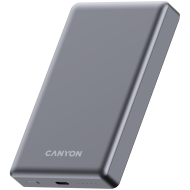 CANYON power bank OnPower 510 slim Magnetic 10000 mAh PD20W Dark Grey
