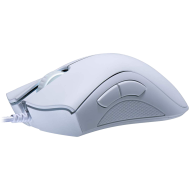 Razer DeathAdder Essential White Edition, Gaming Mouse, True 6 400 DPI optical sensor, Ergonomic Form Factor, Mechanical Mouse Switches with 10 million-click life cycle, 1000 Hz Ultrapolling, Single-color white lighting