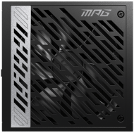 MSI MPG A1000G PCIE5, 1000W, 80 Plus Gold, ATX Form Factor, 100~240 Vac Input Voltage, 50Hz ~ 60Hz Input Frequency, 135 mm Fan, 150 x 150 x 86mm, Active PFC, OCP, OVP, OPP, OTP, SCP, UVP, ATX, 2xEPS, 7XPCi-E, 12xSATA, 4xMOLEX, 1xFDD, 10Y