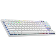 LOGITECH G PRO X TKL LIGHTSPEED Mechanical Gaming Keyboard - WHITE - US INT'L - TACTILE