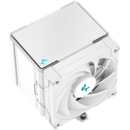 DeepCool AK500 WH, CPU Air Cooler, 1x120mm FK120 PWM Fan, TDP 240W, 5 Heatpipes, White, LGA2066/2011-v3/2011/1700/1200/115x, AMD AM5/AM4, 127x117x158 mm(LxWxH), 3Y, R-AK500-WHNNMT-G