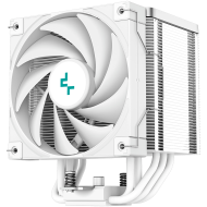 DeepCool AK500 WH, CPU Air Cooler, 1x120mm FK120 PWM Fan, TDP 240W, 5 Heatpipes, White, LGA2066/2011-v3/2011/1700/1200/115x, AMD AM5/AM4, 127x117x158 mm(LxWxH), 3Y, R-AK500-WHNNMT-G