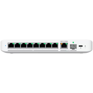 Ubiquiti switch USW-Flex-2.5G-8-EU 8-port 2.5 GbE ports, 10 GbE PoE+ input port for power / SFP+ port combo