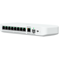 Ubiquiti switch USW-Flex-2.5G-8-EU 8-port 2.5 GbE ports, 10 GbE PoE+ input port for power / SFP+ port combo