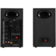 Edifier MR3 Active Studio Monitors, BT V5.4, RCA, AUX, 1-inch Tweeters, 3.5-inch Drivers, 36W (RMS), Tone Control Dials, Black