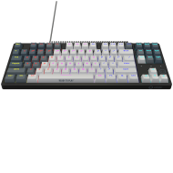 LORGAR Azar 514TKL, Wired RGB mechanical gaming keyboard, white, EN layout