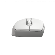 Canyon 6 buttons wireless 2.4Ghz mouse, MX8650A Sensor, DPI up to 1600,Injection case, 3 M life times left and right switches, 2xAAA battery, ABS material, Size: 105x71x40mm, Weight: 59g, white