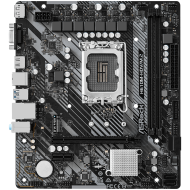 ASROCK Main Board Desktop H610M-HDV/M.2 (S1700, 2x DDR4, 1x PCIe 4.0 x16, 1x PCIe 3.0 x1, 4x SATA3 6.0Gb/s, 1x m.2 PCIe, 4x USB 3.2, 6x USB 2.0, 1x Com port header, 1x VGA, 1x HDMI, 1x DP 1.4, 1x GLAN, mATX) Retail