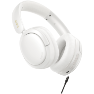 Edifier W800BT SE Wireless Over-Ear Headphones, 40mm Dynamic Titanium-Coated Drivers, BT V5.4, Multipoint Connection, AI Call Noise Reduction, Up To 45H Battery, USB-C, White