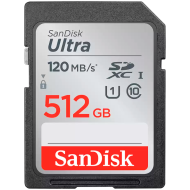 SANDISK Ultra 512GB SDXC Memory Card 150MB/s