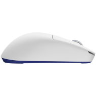 ROYAL KLUDGE M30 White Blue Gaming Mouse PAW 33111K