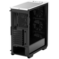 DeepCool CC560 WH V2, Mid Tower, Mini-ITX/Micro-ATX/ATX, 1xUSB3.0, 1xUSB2.0, 1xAudio, 4x120mm Pre-Installed LED Fans, Tempered Glass, Mesh Panel, White