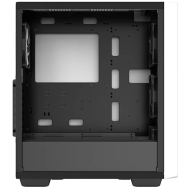 DeepCool CC560 WH V2, Mid Tower, Mini-ITX/Micro-ATX/ATX, 1xUSB3.0, 1xUSB2.0, 1xAudio, 4x120mm Pre-Installed LED Fans, Tempered Glass, Mesh Panel, White